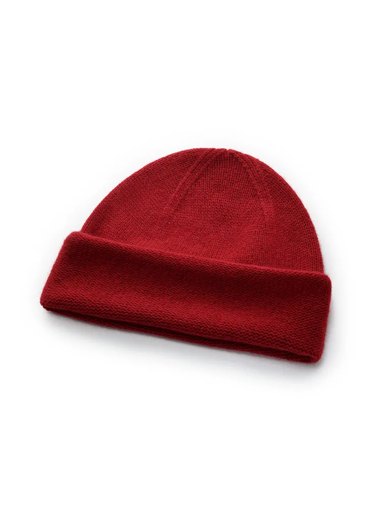 100% Cashmere Knit Beanie sold by Goelia product image thumbnail 2
