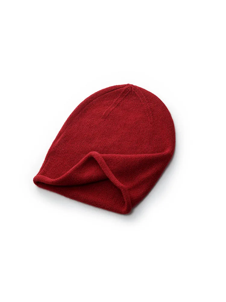 100% Cashmere Knit Beanie sold by Goelia product image thumbnail 5