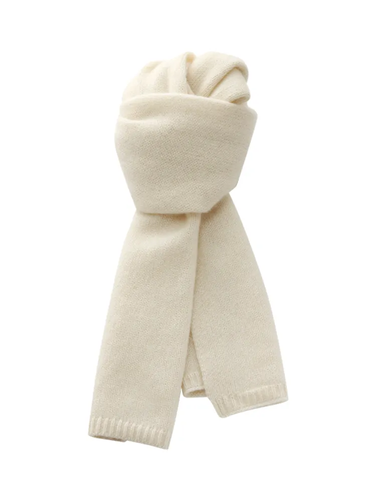 100% Cashmere Plain Scarf sold by Goelia