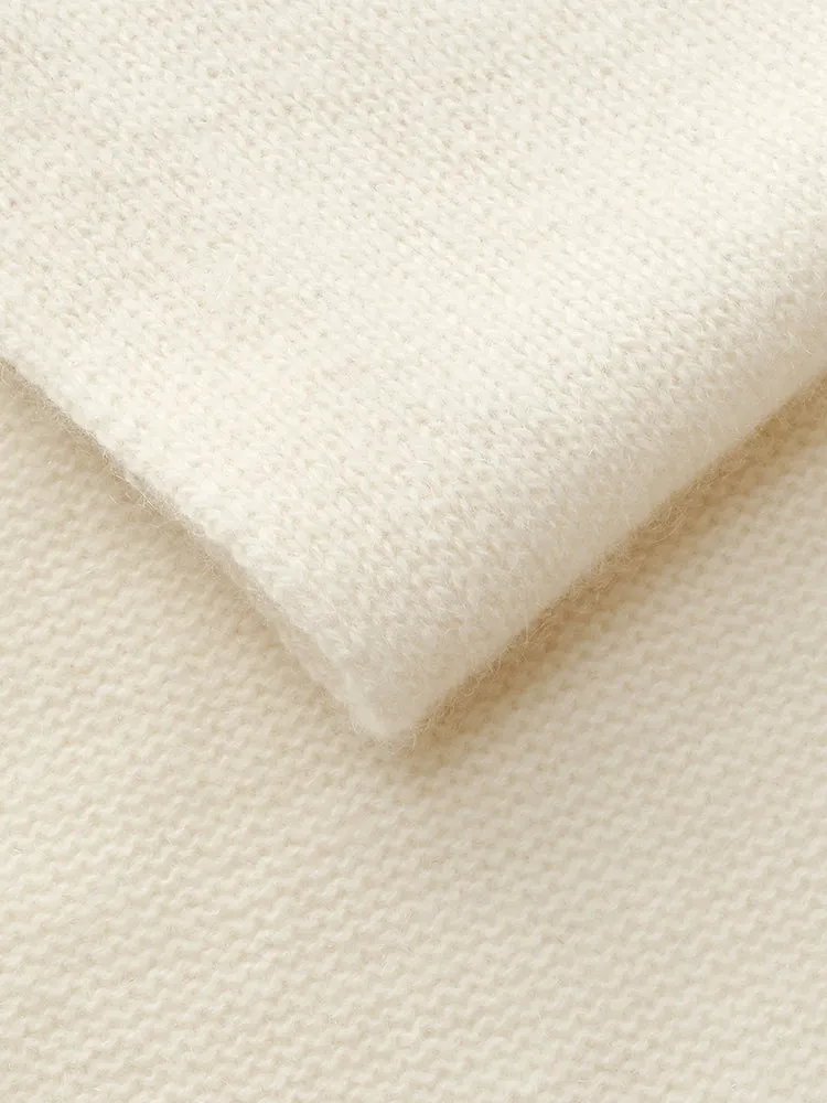100% Cashmere Plain Scarf sold by Goelia product image thumbnail 5