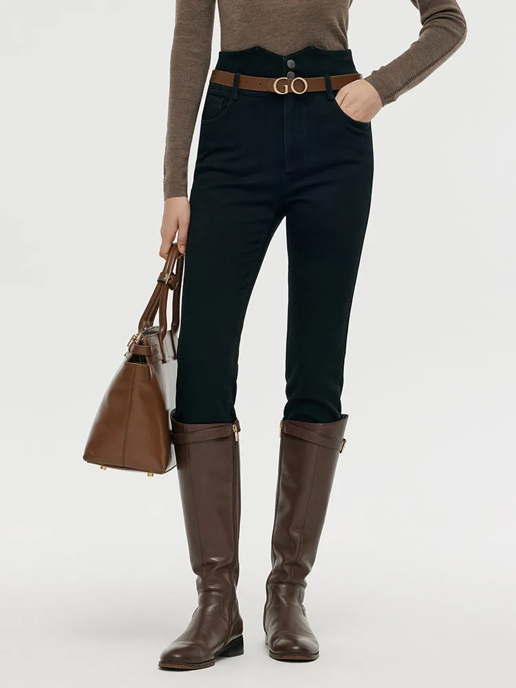 Cashmere Denim Stretch Women Skinny Jeans sold by Goelia