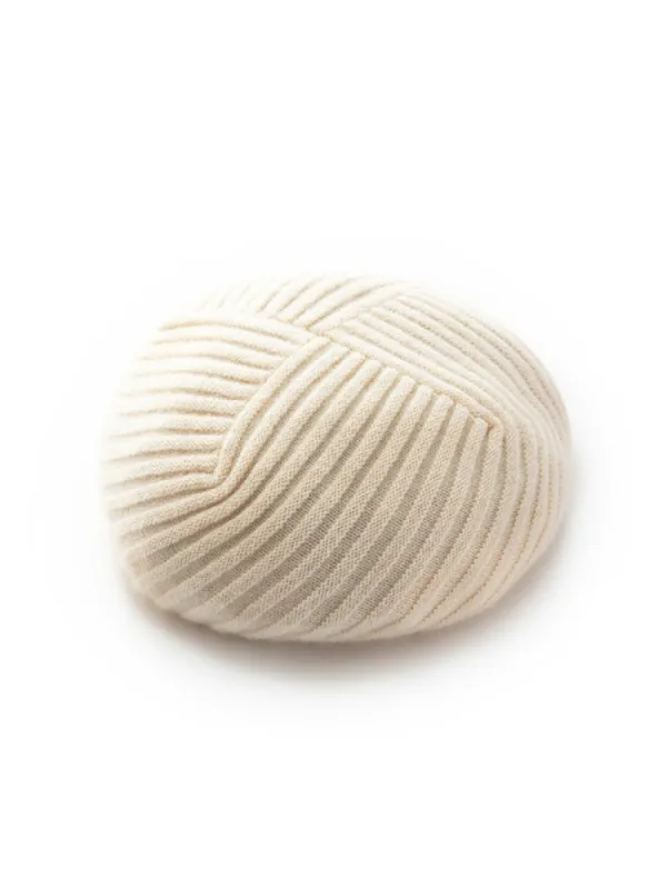 100% Cashmere Plain Beret sold by Goelia