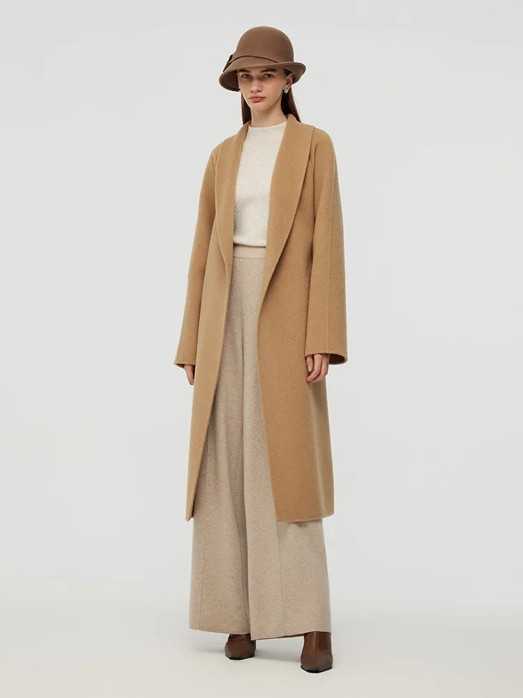 100% Camel Hair Women Wrap Overcoat sold by Goelia product image thumbnail 4