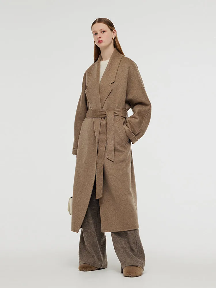 100% Cashmere Unisex Wrap Overcoat sold by Goelia product image thumbnail 3