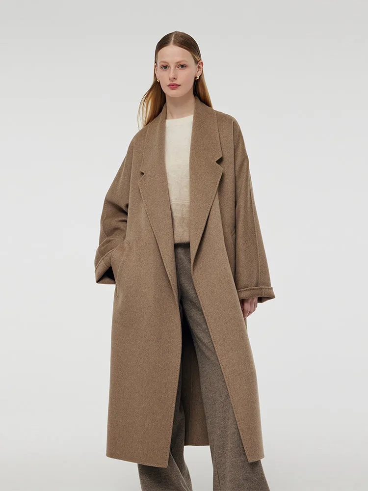 100% Cashmere Unisex Wrap Overcoat sold by Goelia product image thumbnail 5