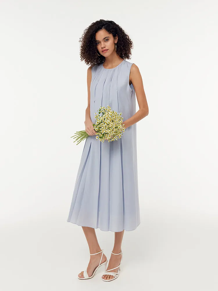 Acetate A-Line Women Midi Dress sold by Goelia product image thumbnail 2