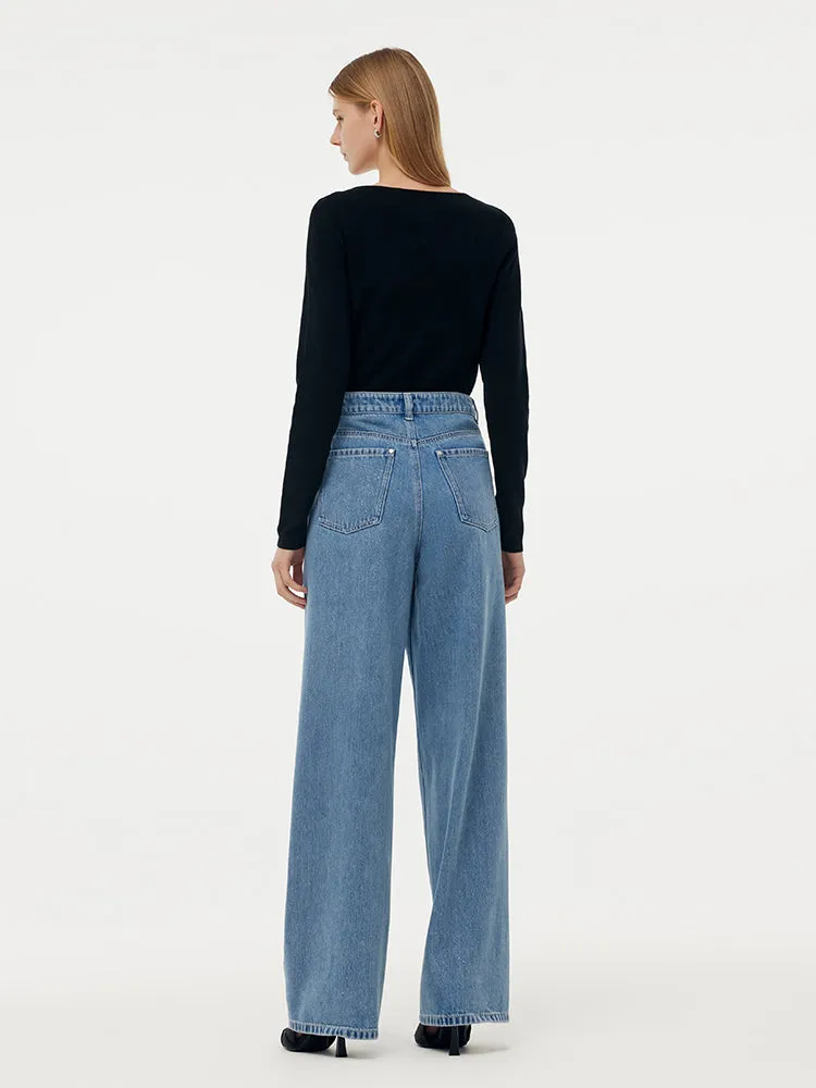 Tencel Cutout Women Knit Top sold by Goelia product image thumbnail 4