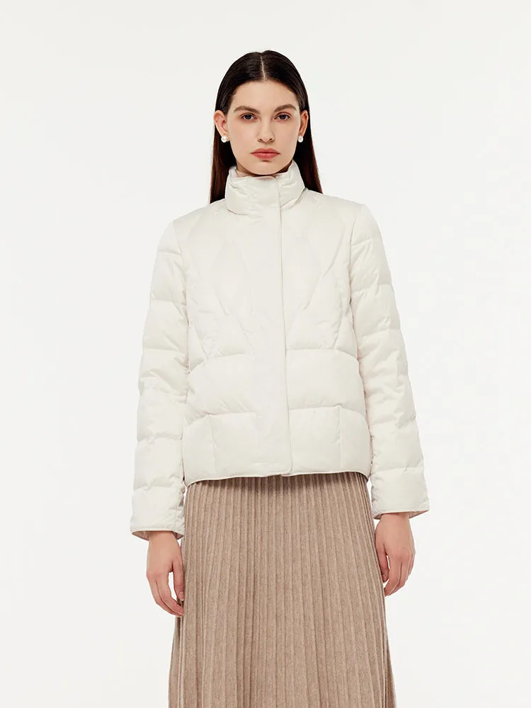 Stand Collar Goose Down Jacket sold by Goelia
