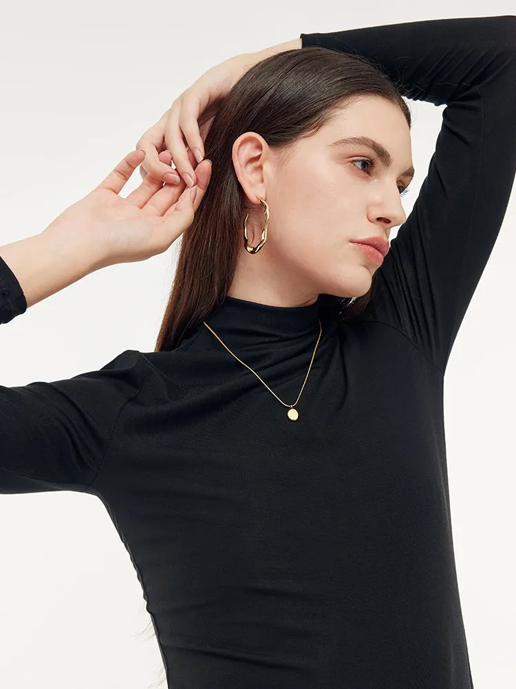 Tencel Stretch Women Knit Top sold by Goelia product image thumbnail 4