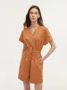 Cotton V-Neck Women Romper sold by Goelia