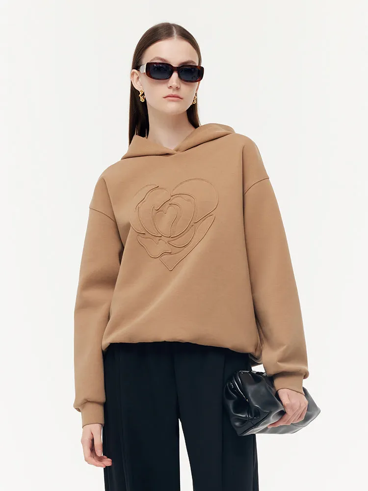 Cotton Heart Women Hoodie sold by Goelia