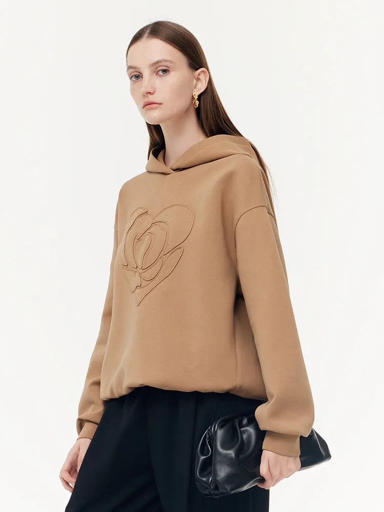 Cotton Heart Women Hoodie sold by Goelia product image thumbnail 3