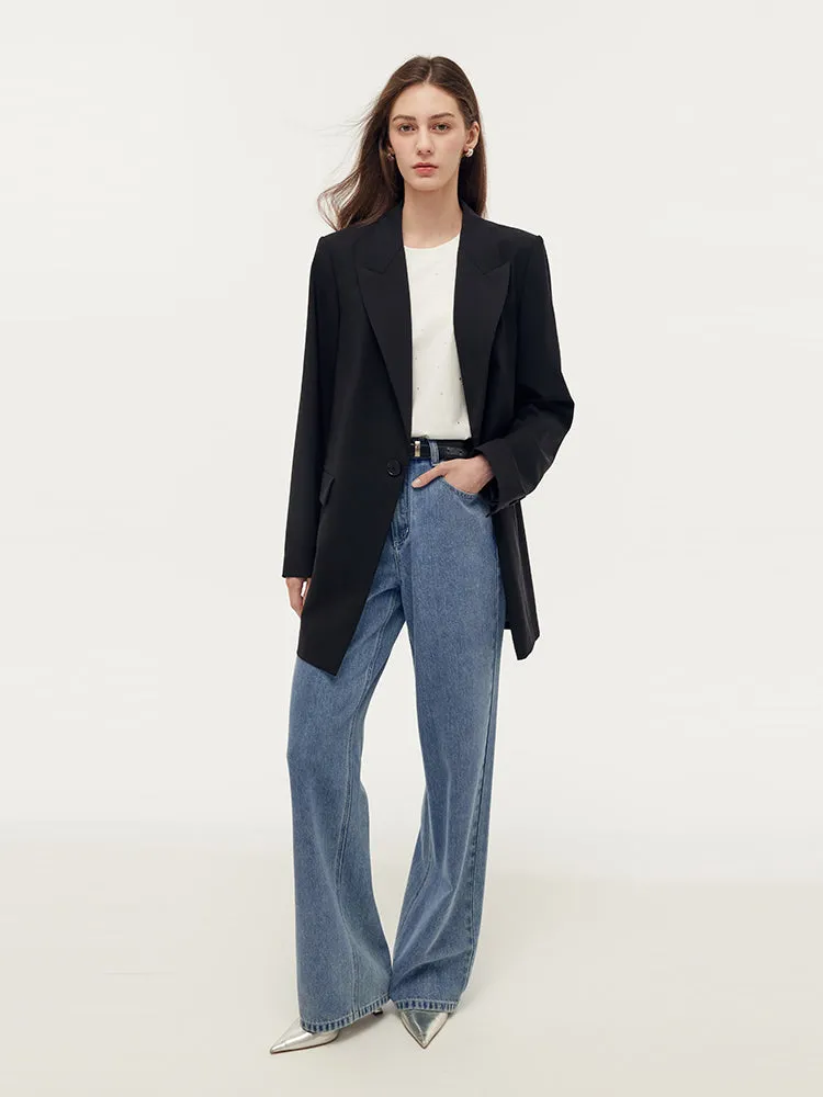 Machine Washable Wool Unisex Blazer sold by Goelia product image thumbnail 2