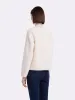 Lamb Wool Round Neck Crop Women Coat sold by Goelia