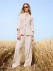 16 Momme Mulberry Silk Jacquard Women Blazer sold by Goelia