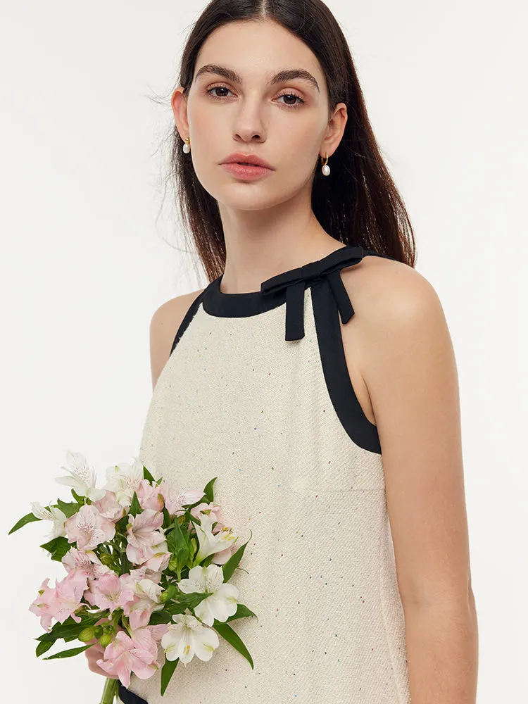 Acetate Sequins A-Line Women Mini Dress sold by Goelia product image thumbnail 2