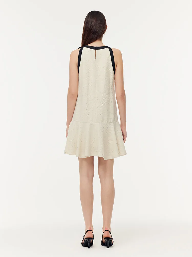 Acetate Sequins A-Line Women Mini Dress sold by Goelia product image thumbnail 4