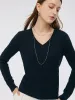 100% Cotton Cable Knit Women Sweater sold by Goelia