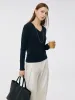 100% Cotton Cable Knit Women Sweater sold by Goelia