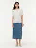 Acetate Ruched Puff Sleeve Women T-Shirt sold by Goelia