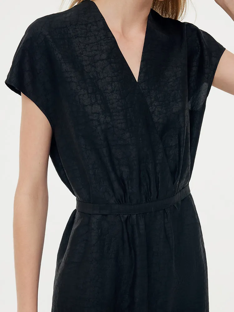 18MM Xiang Yun Silk Adjustable Waist Women Midi Dress sold by Goelia product image thumbnail 5