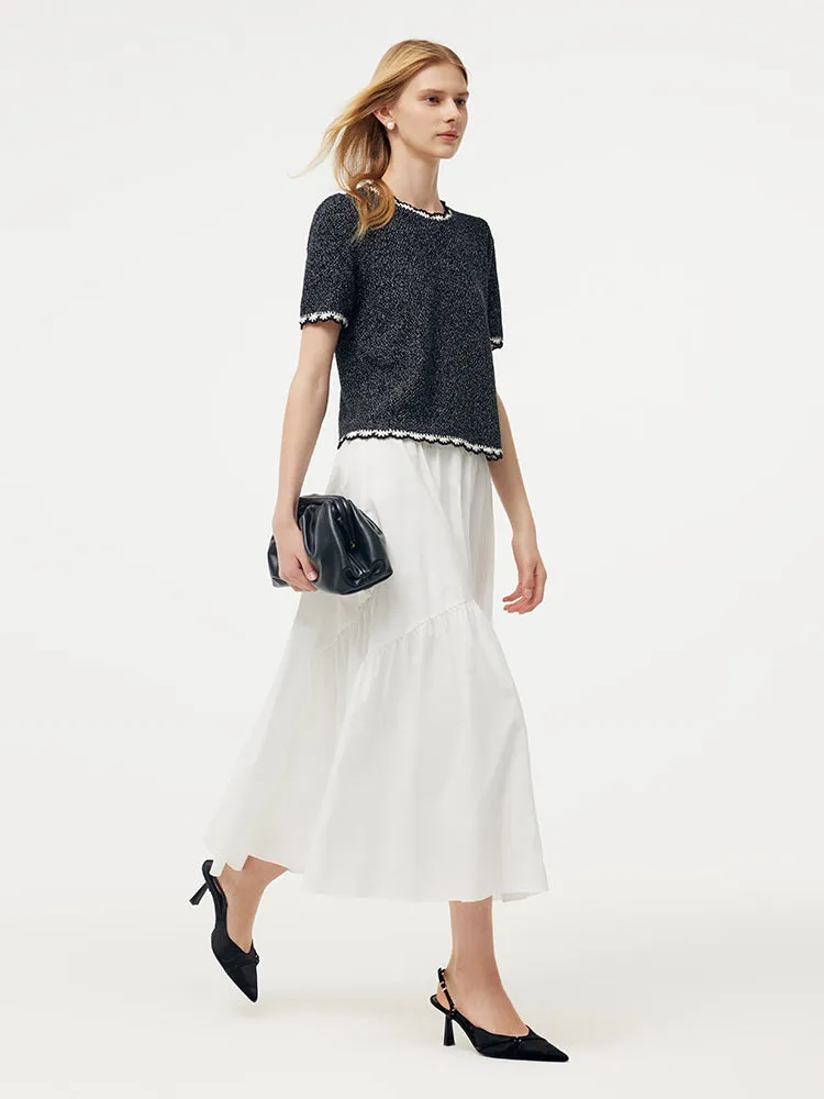 Cotton Glitter Women Knit Top sold by Goelia product image thumbnail 4