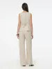 100% Linen Vest And Pants Two-Piece Set sold by Goelia