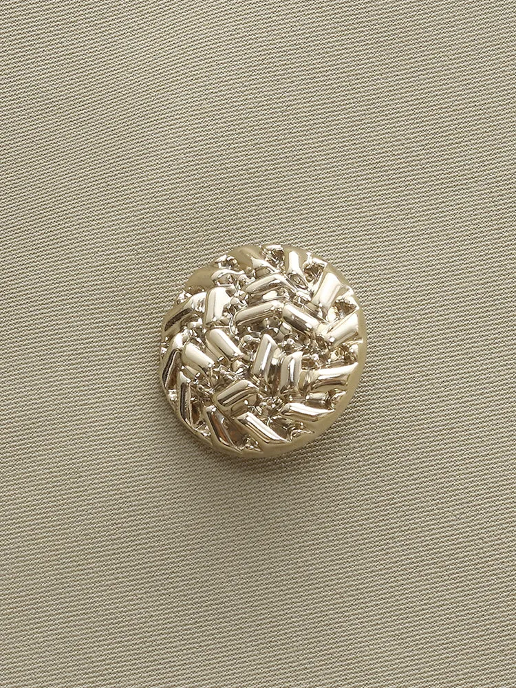 Double-Breasted Jacket And Adjustable Waist Pants Two-Piece Set sold by Goelia product image thumbnail 5