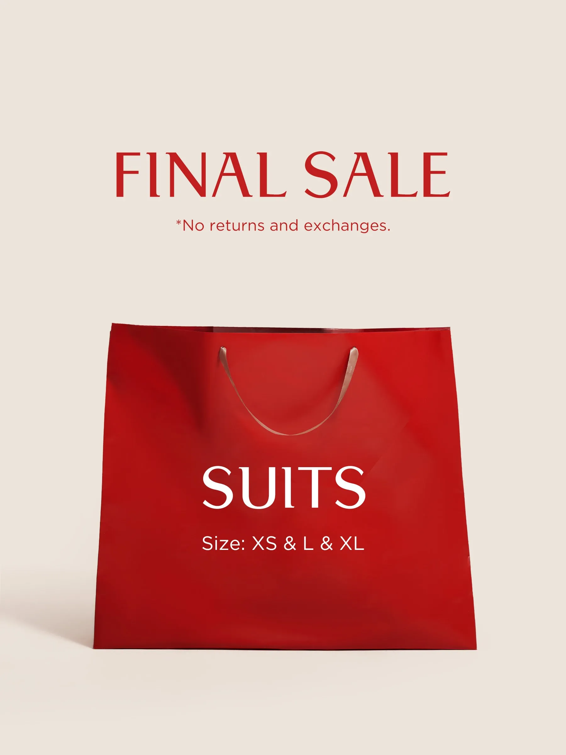Exclusive Size Pick: Suits sold by Goelia