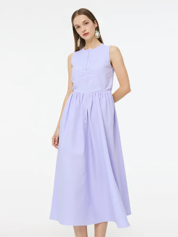 Loose Fit A-Line Women Sleeveless Maxi Dress sold by Goelia