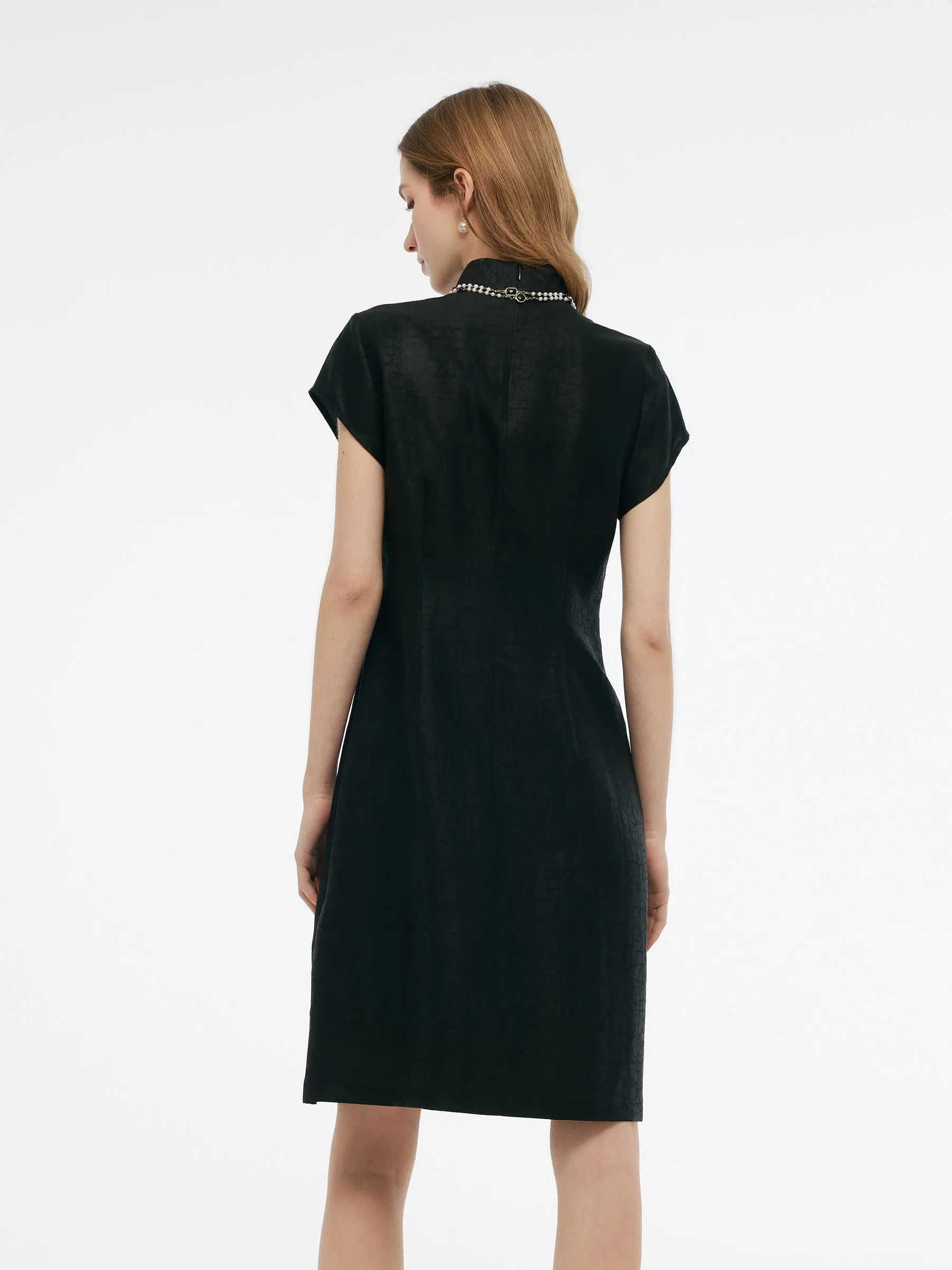 18MM Xiang Yun Silk Women Qipao Mini Dress sold by Goelia product image thumbnail 3