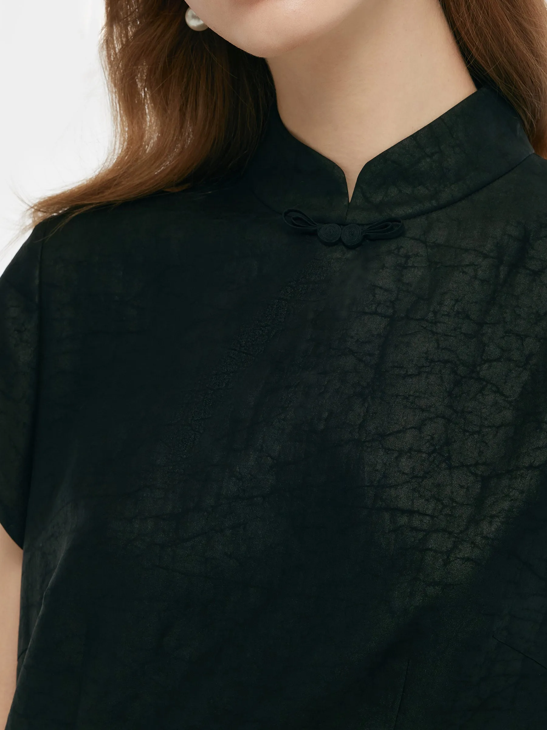 18MM Xiang Yun Silk Women Qipao Mini Dress sold by Goelia product image thumbnail 5