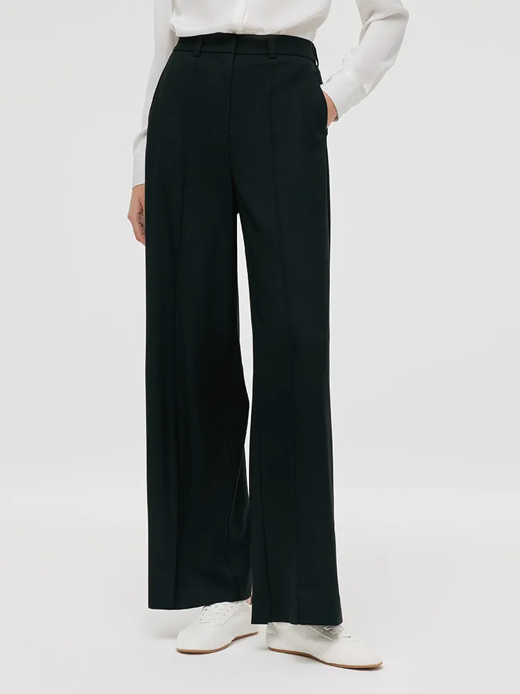 Wide-Leg Straight Women Pants sold by Goelia