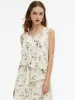 Floral Print Ruffle Women Tiered Sleeveless Midi Dress sold by Goelia