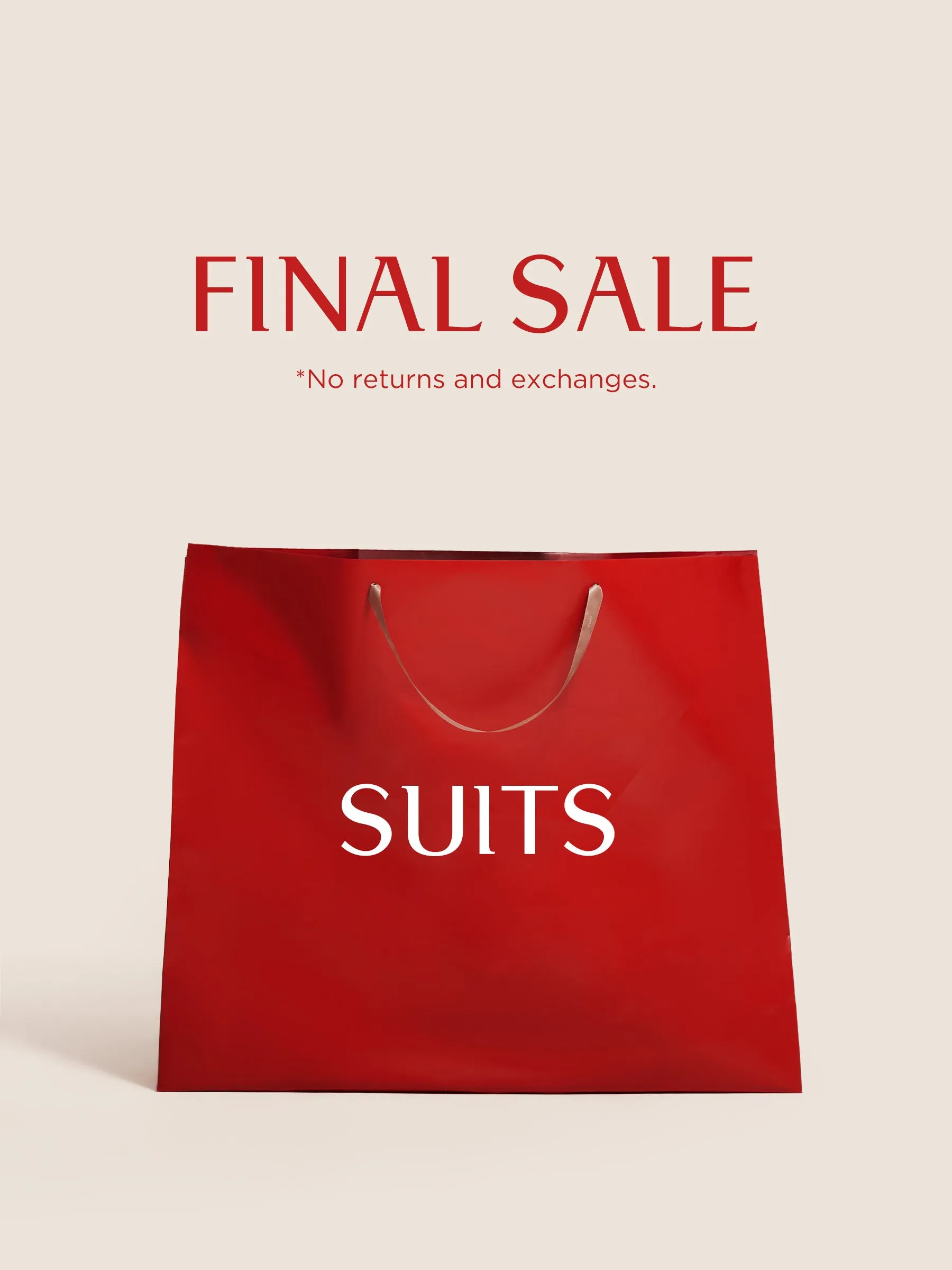 Exclusive Size Pick: Suits sold by Goelia