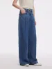 100% Tencel Denim Women Adjustable Waist Jeans sold by Goelia