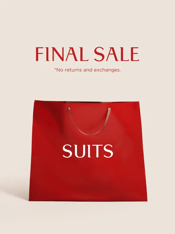 Exclusive Size Pick: Suits sold by Goelia