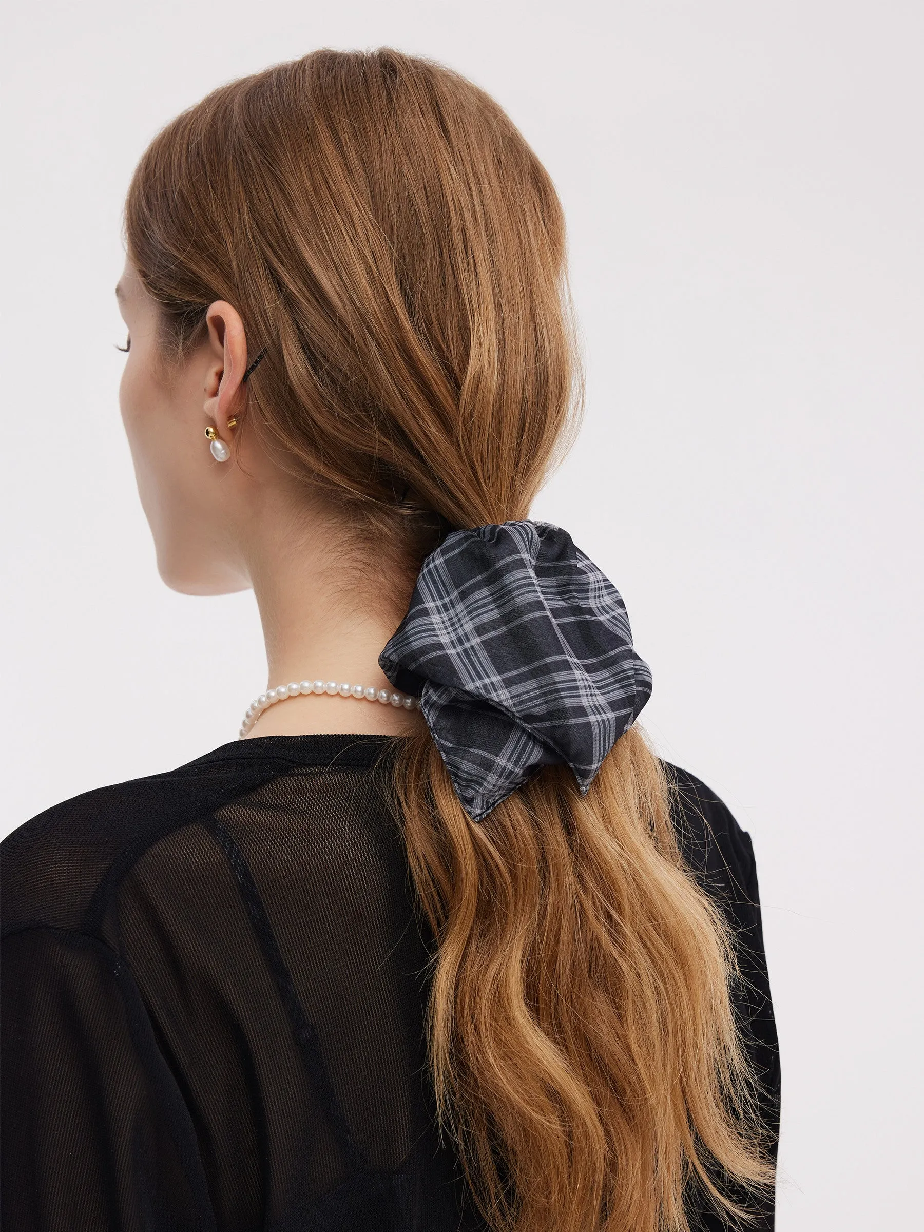 Plaid Adjustable Straps Slip Midi Dress And Cardigan Two-Piece Set sold by Goelia product image thumbnail 2