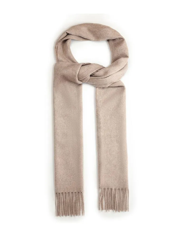 Pure Cashmere Fringe Plaid Scarf sold by Goelia product image thumbnail 3