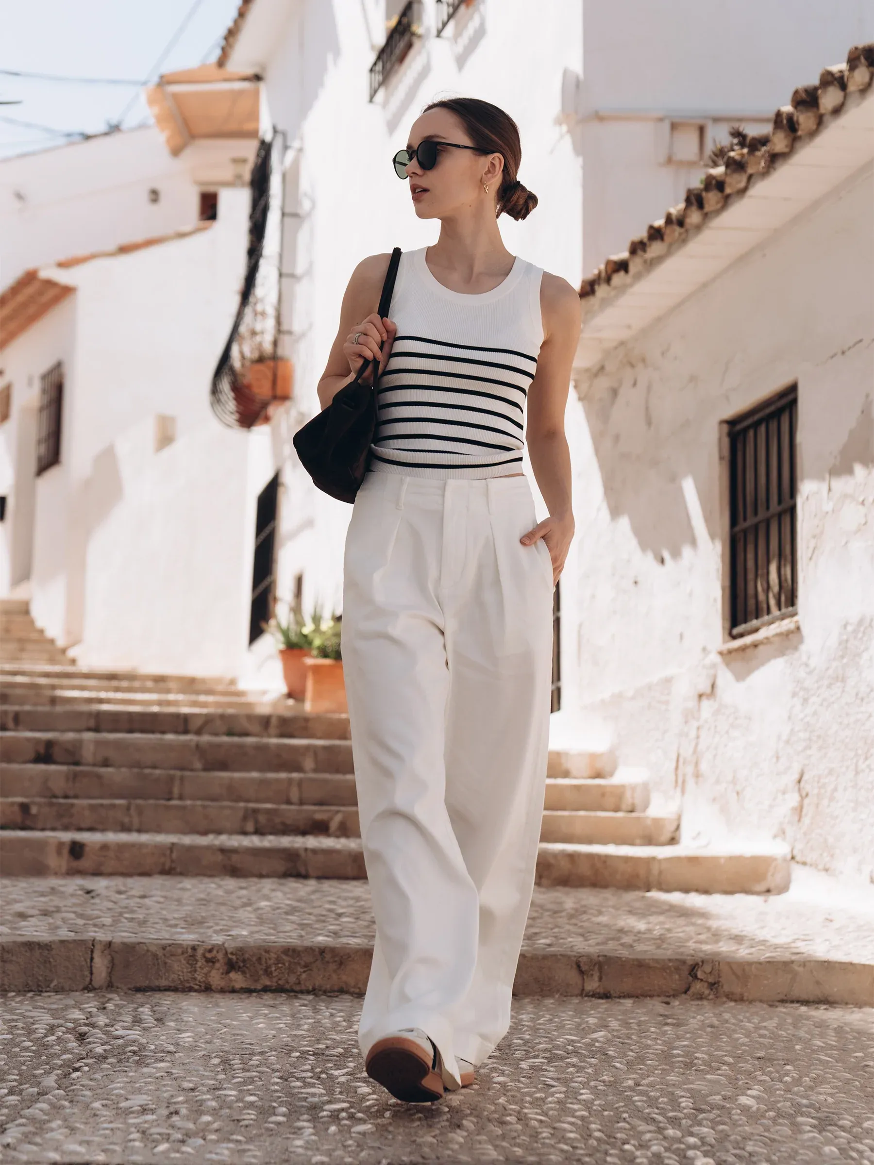 Free Striped Tank with Xiang Yun Silk Purchase sold by Goelia product image thumbnail 3