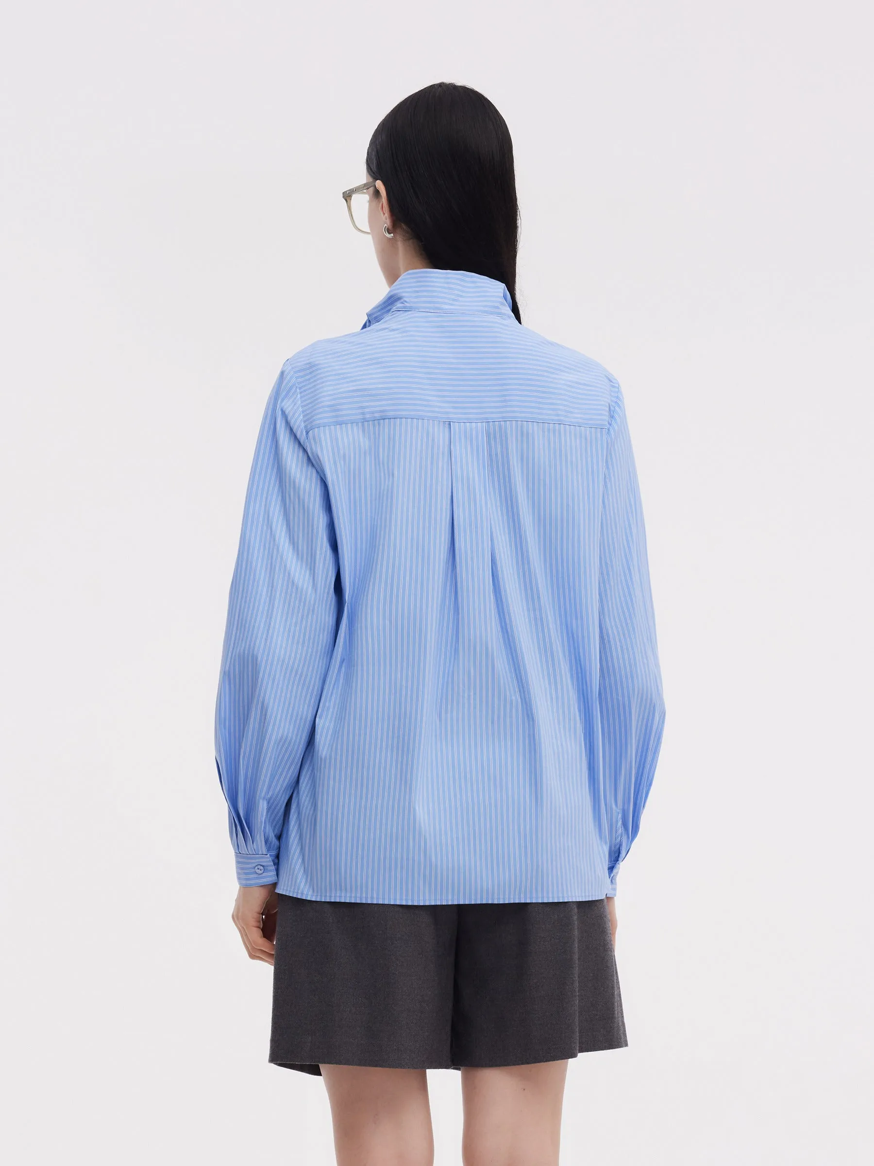 Wool Blend Vest And Blouse Two-Piece Set sold by Goelia product image thumbnail 4