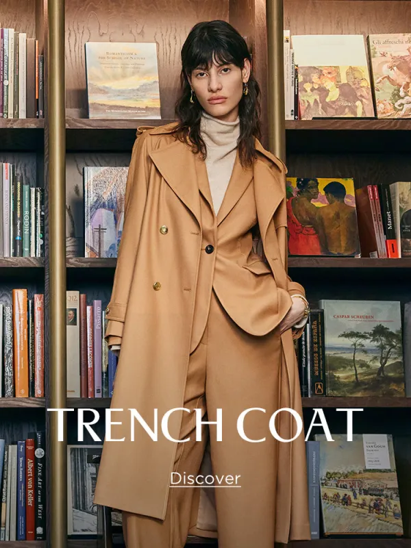 trench-coat sold by Goelia