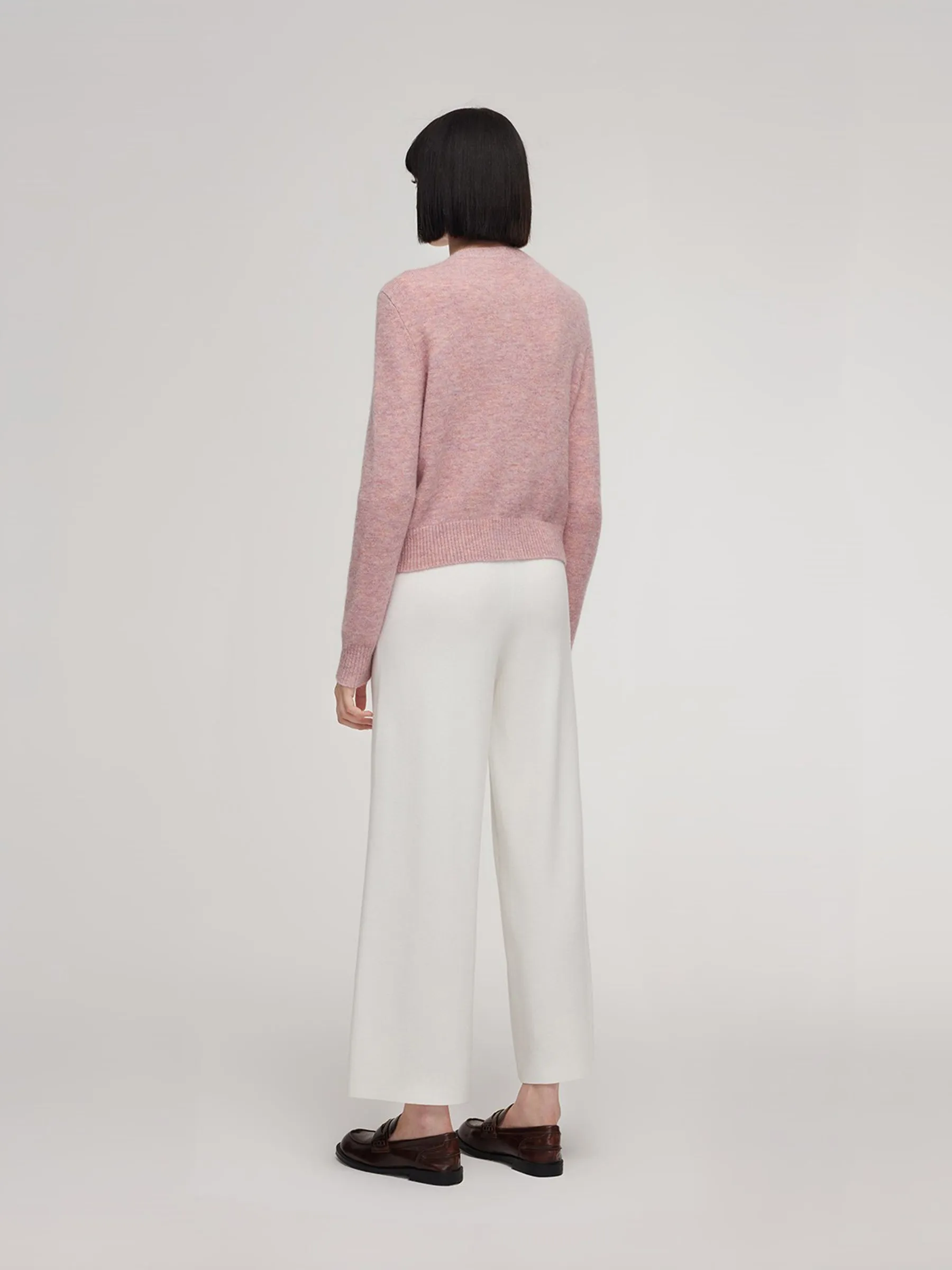 Tencel Wool Blend Straight Wide Leg Women Pants sold by Goelia product image thumbnail 5