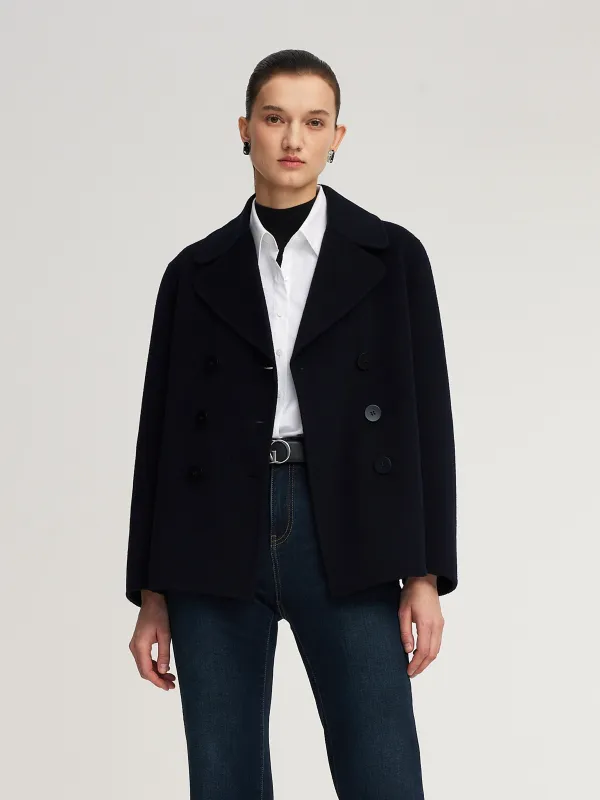 [Preview] 100% Wool Double-Faced Women Coat sold by Goelia