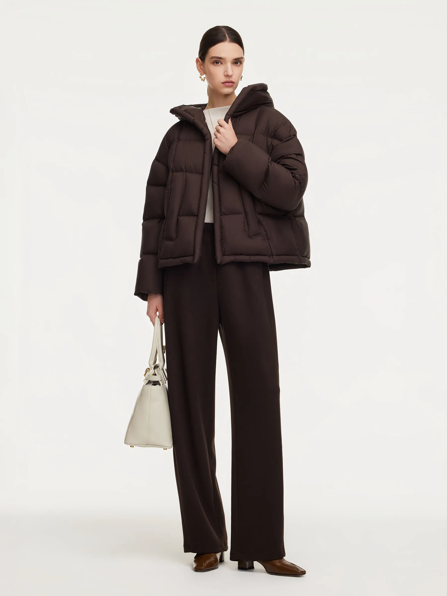 Lightweight Waterproof Hooded Goose Down Jacket sold by Goelia product image thumbnail 2