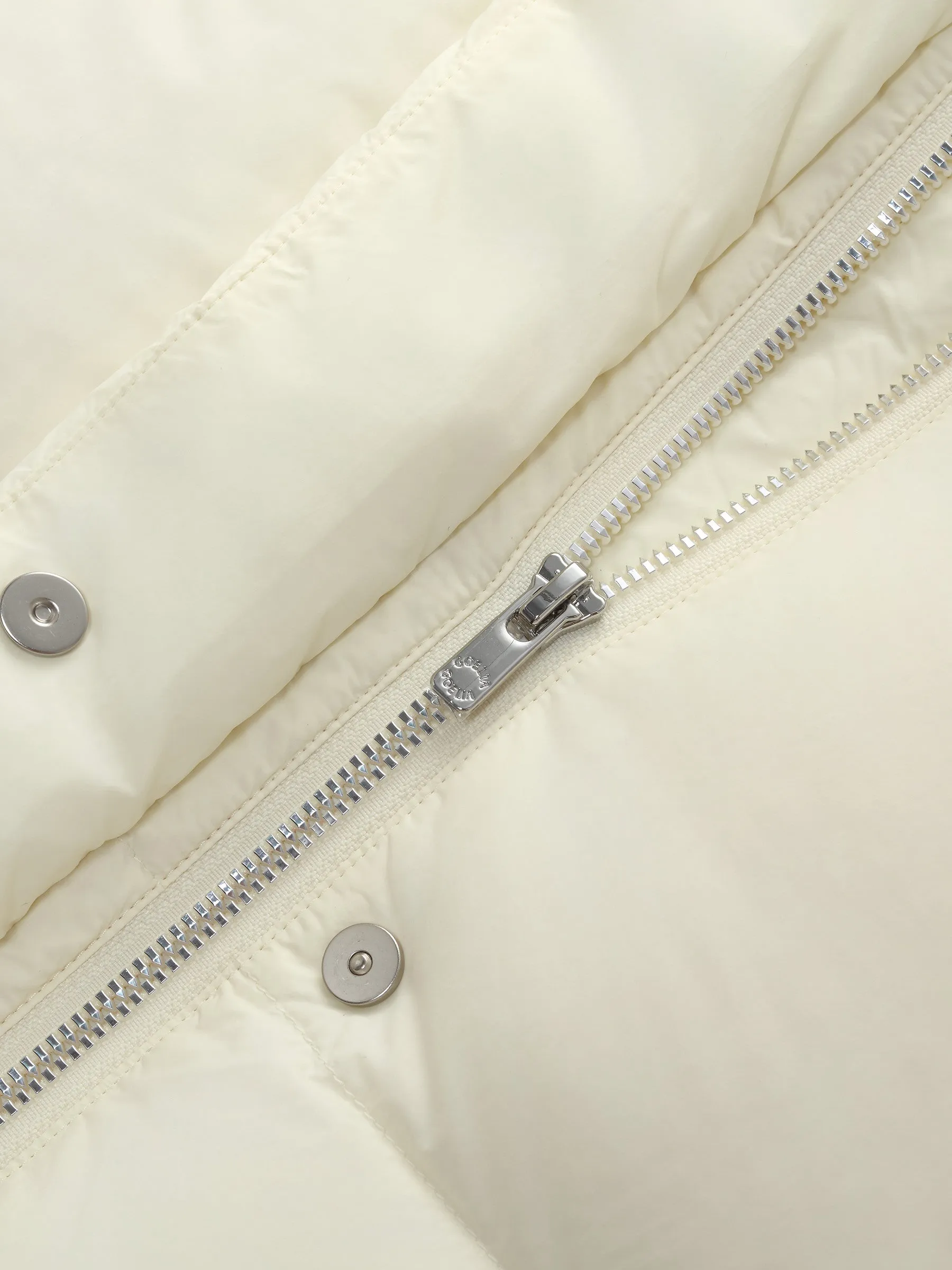 Lightweight Drawstring Hem Hooded Goose Down Jacket sold by Goelia product image thumbnail 5