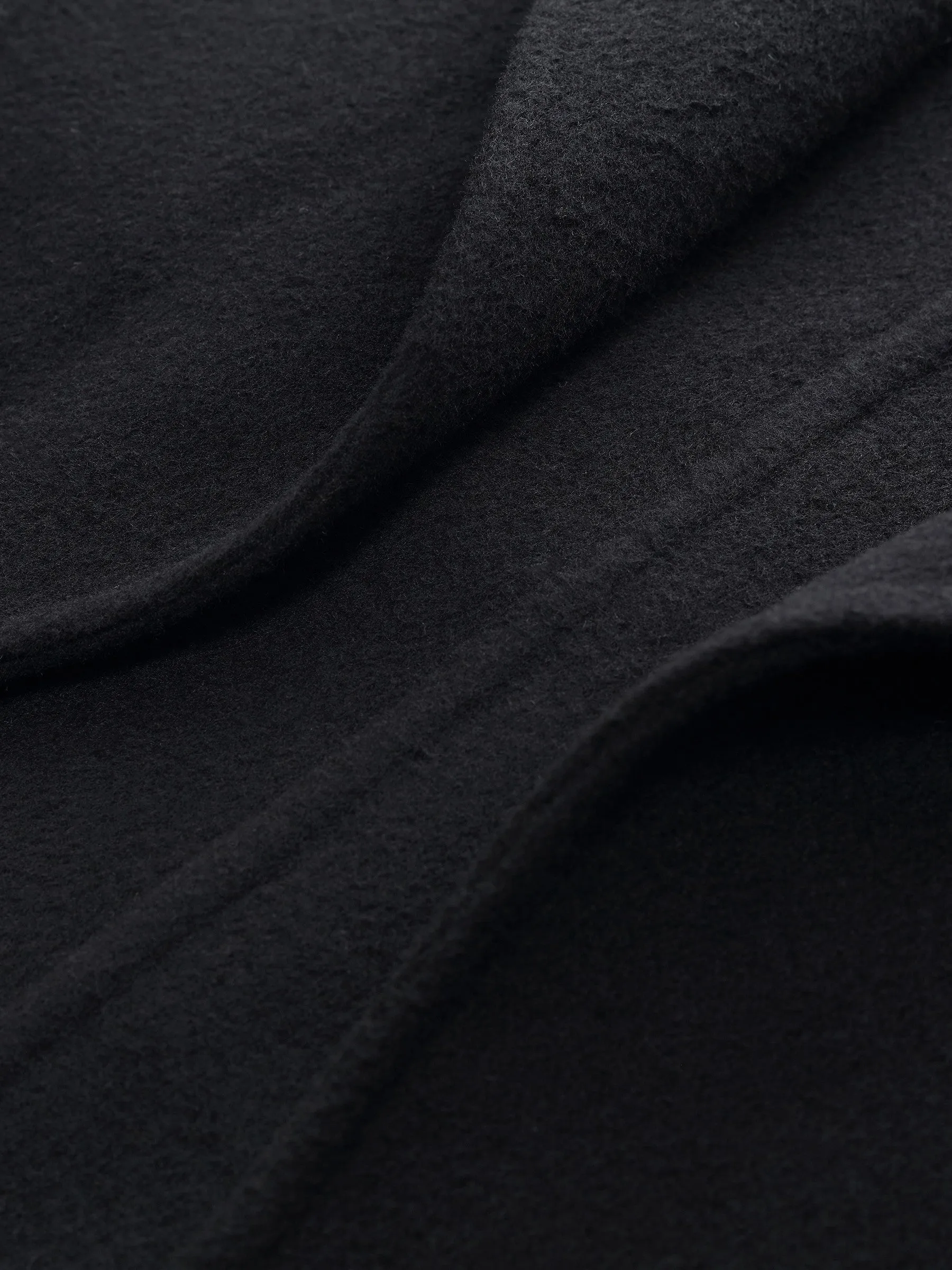 Cashmere Wool Blend Fringe Hem Women Wrap Overcoat sold by Goelia product image thumbnail 4