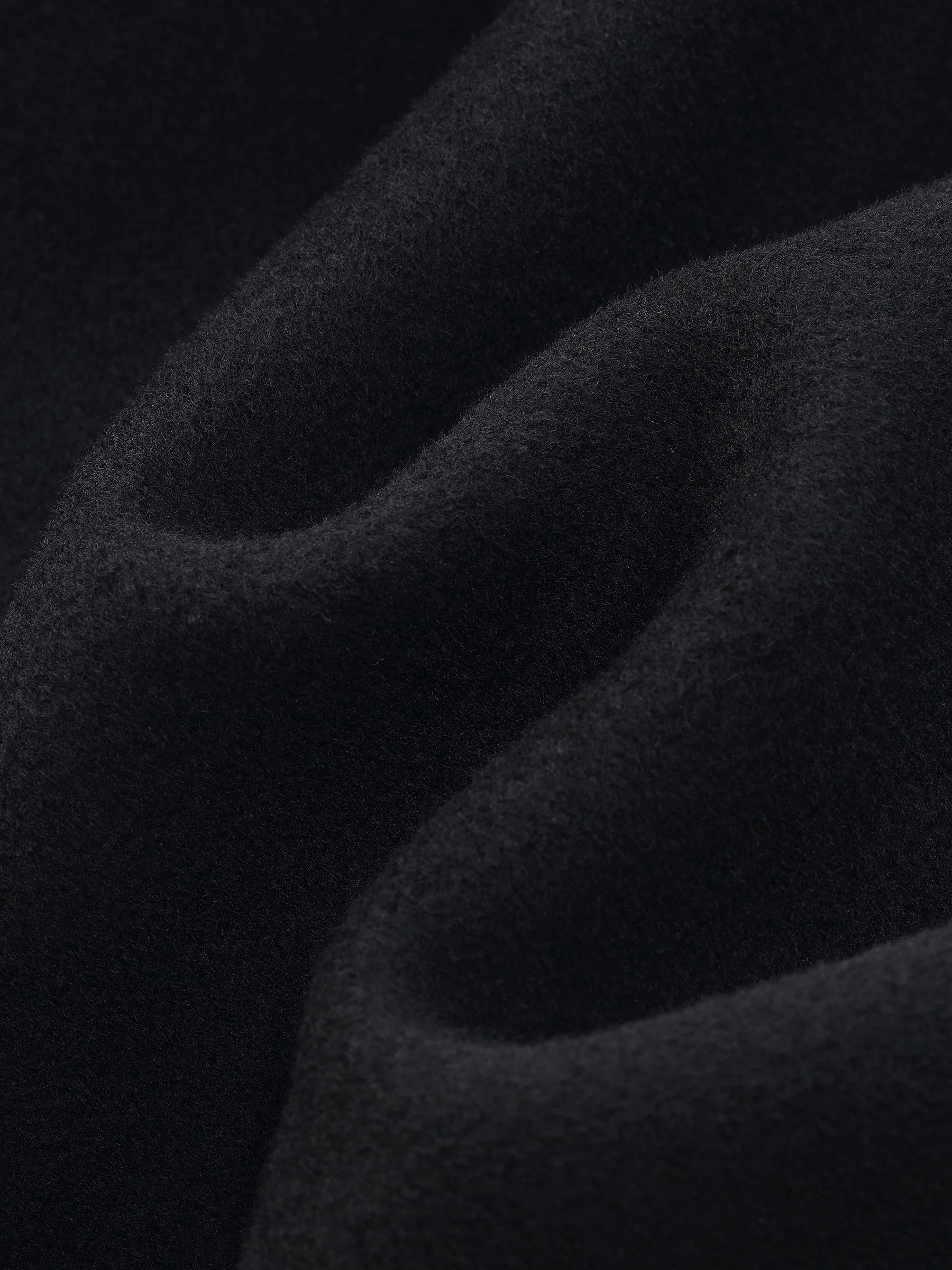 Cashmere Wool Blend Fringe Hem Women Wrap Overcoat sold by Goelia product image thumbnail 3