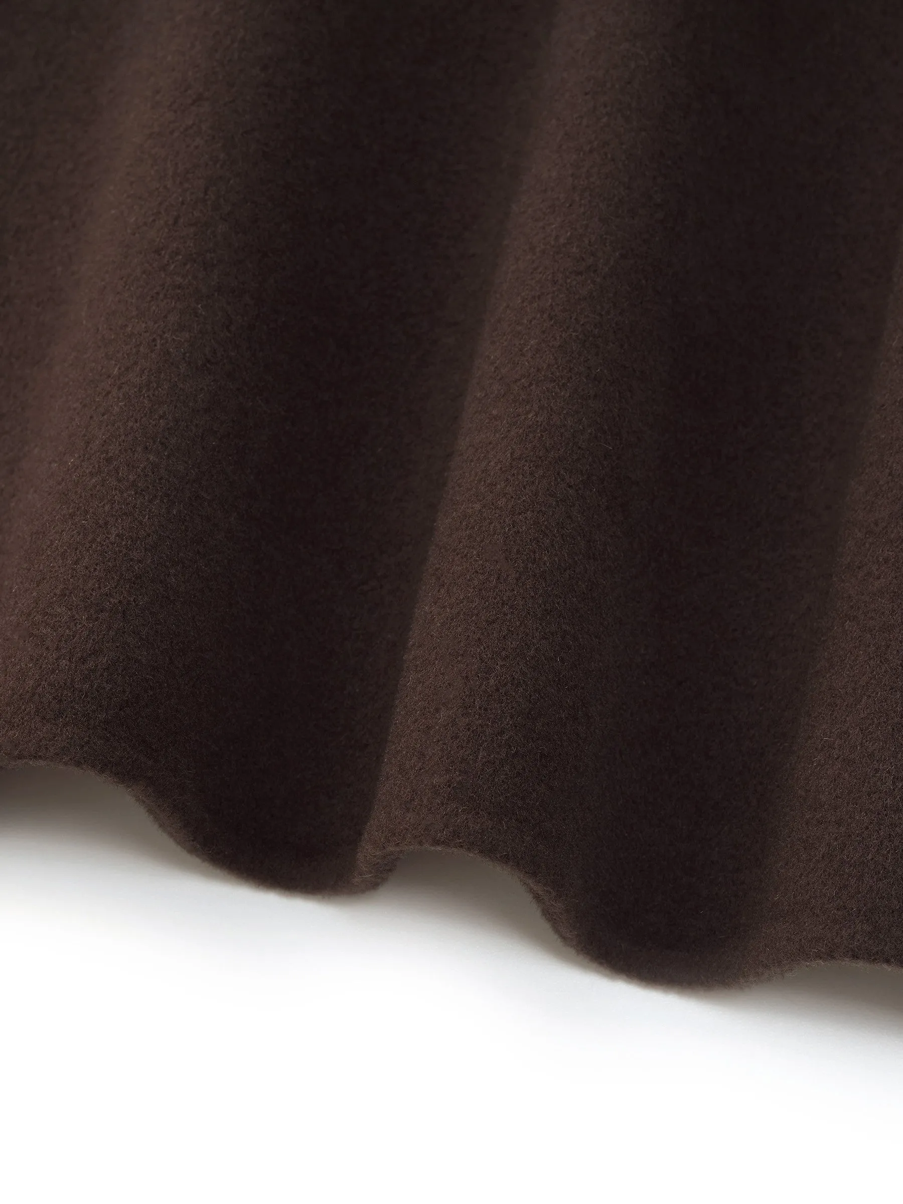 Cashmere Wool Blend Double-Faced Unisex Wrap Overcoat sold by Goelia product image thumbnail 4