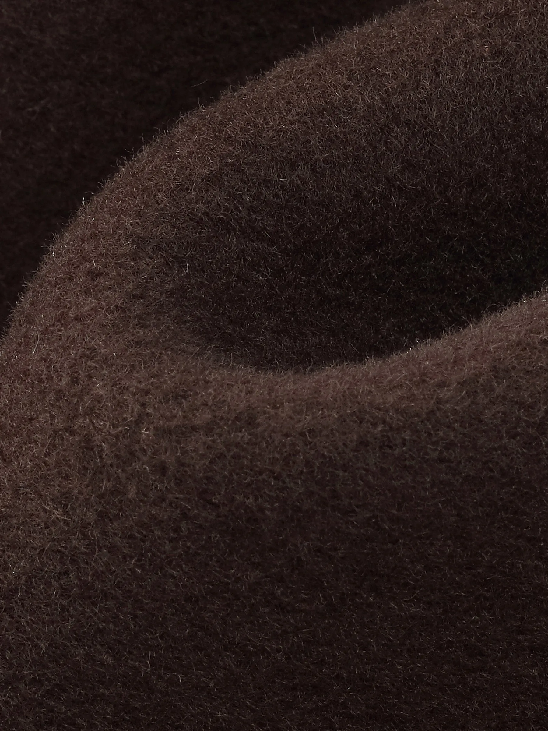 Cashmere Wool Blend Double-Faced Unisex Wrap Overcoat sold by Goelia product image thumbnail 5